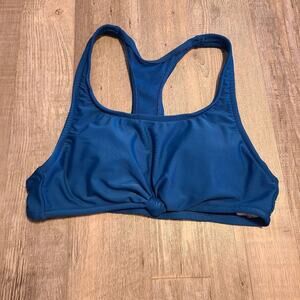 No Boundaries blue swimsuit top size small (3-5)